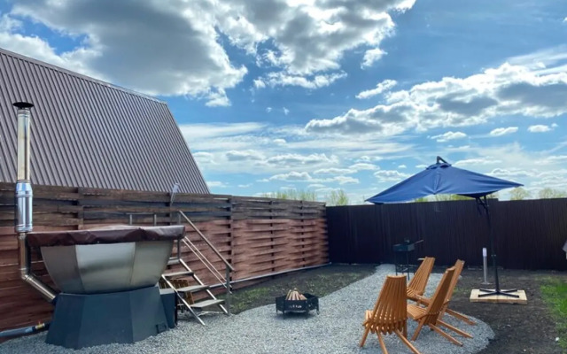 A-Frame S Chanom Korichnevy 2 Private house