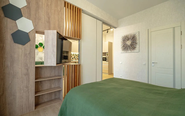 Na Yaltinskoy Ulitse, 12a. Zhk "Shato Luvr" Apartment