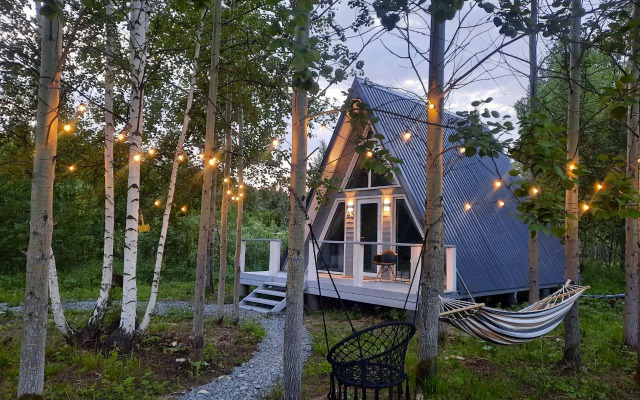Гостевой дом уютный A-frame Свобода леса