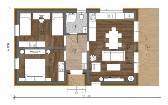 Частный дом в Грин Лаундж