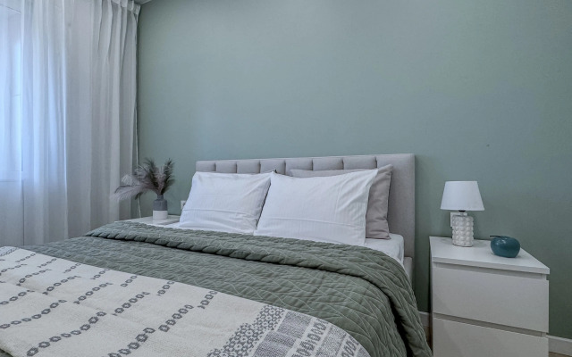 Квартира Green FOX в центре – 3 кровати и рабочие места