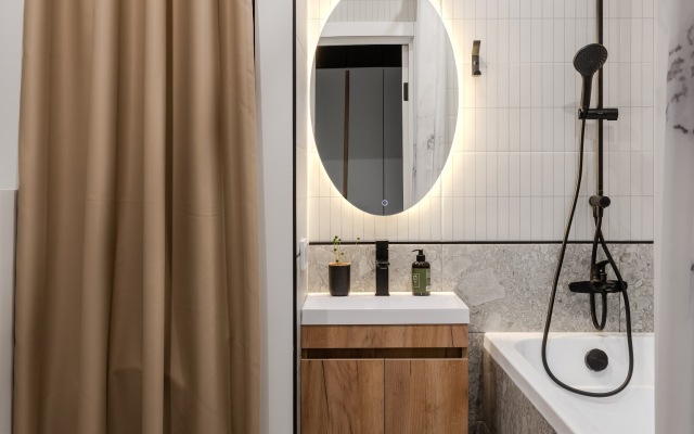 Апартаменты Fox Homes 1к. квартира в стиле Джапанди на Левом берегу Дона