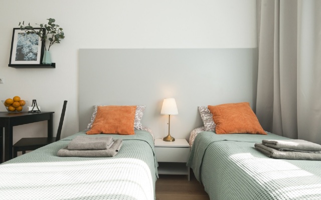 V poselke Pesochnom Golubaya Studiya flat