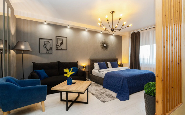 Квартира класса комфоpт плюс с красивым видом из окна в историческом центре города Амалиенау