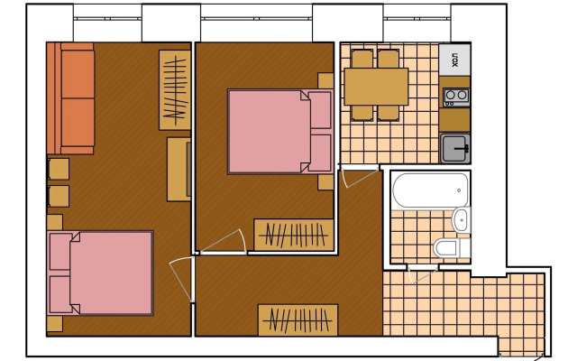 Квартира на Ленинградской Площади 2А
