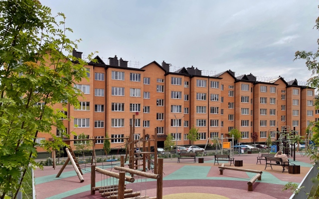 Kak doma s vidom na Elbrus Flat