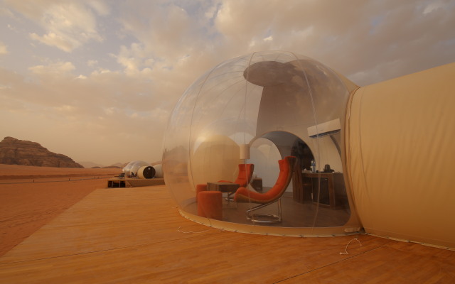 Wadi Rum Bubble Luxotel - Campsite