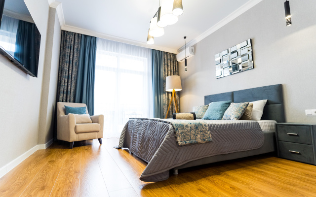 Evrodvushka s vidom na more ot LetoApart Apartments