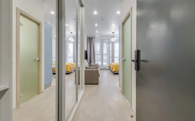 Апартаменты Уютная студия с видом на парк