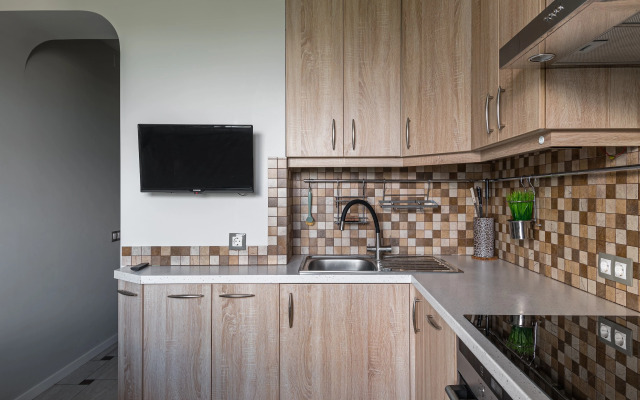 Апартаменты Flat Inn рядом с метро Каширская и парком Лужкова