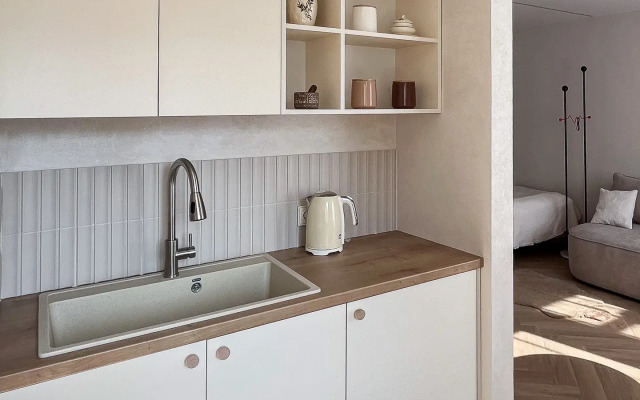 Апартаменты Студия в Центре Вокзал Бесконтактное Заселение