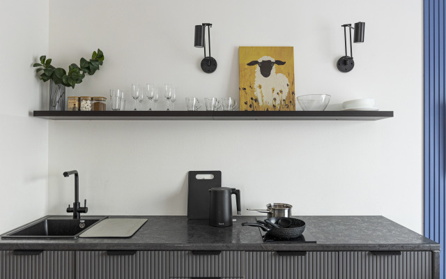 Квартира Однокомнатная с дизайнерским ремонтом Axis.Moscow