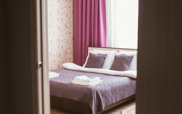 Вместительные апартаменты для 4 человек с бесконтактным заселением