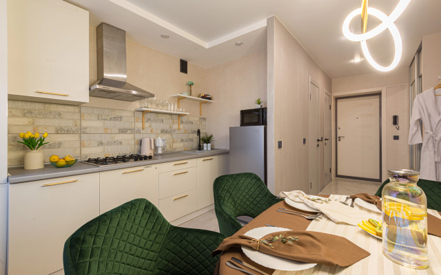 Квартира 1-к в центре на Н.Рождественского 1 от RentAp, 4 сп.места