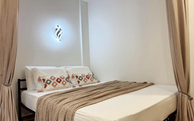 Апартаменты для четверых с террасой 3 минуты до моря