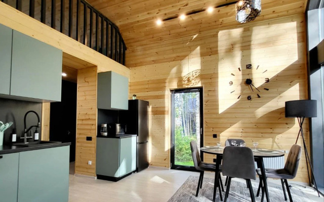 Kottedzh S Saunoy Zemlynica Ecodom Private House