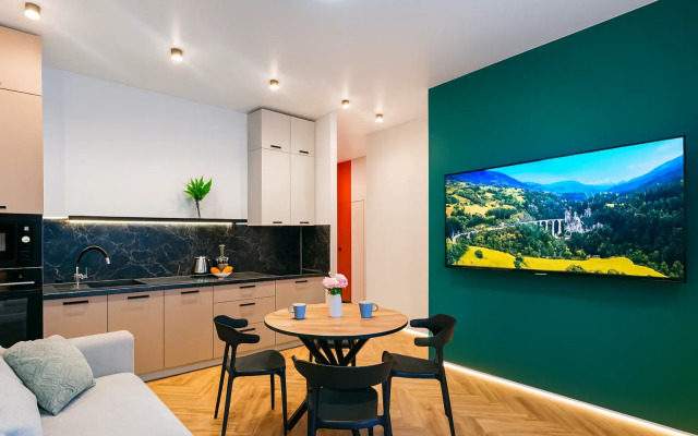 Квартира Евродвушка с видом на реку