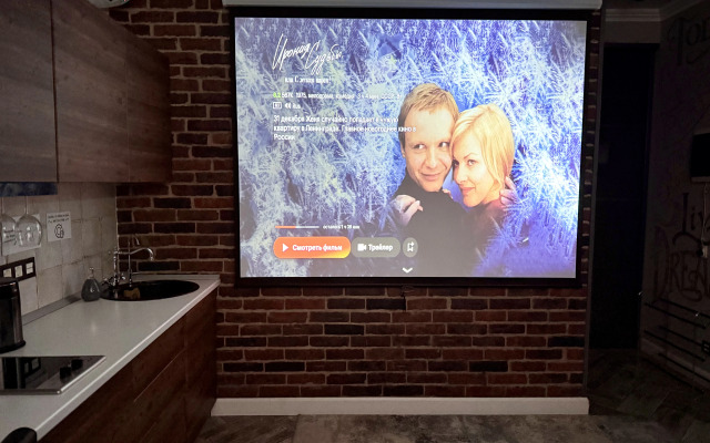 Апартаменты с проектором на Петрозаводской 85/75