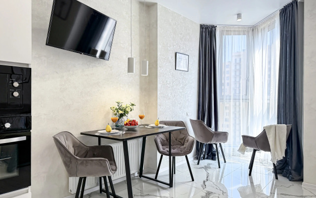 Квартира Уютная видовая студия с евроремонтом