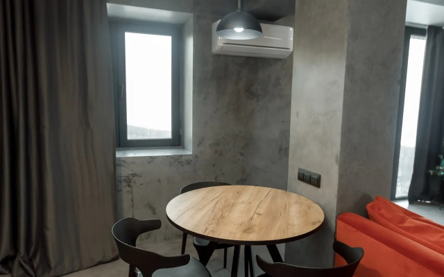 Kvartira ATMOSFERA KOMFORTA I TISINY | Panoramnye zakaty na Volge | Loft na 18 etaze