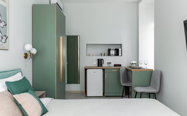 V Tsentre Goroda Living quarters
