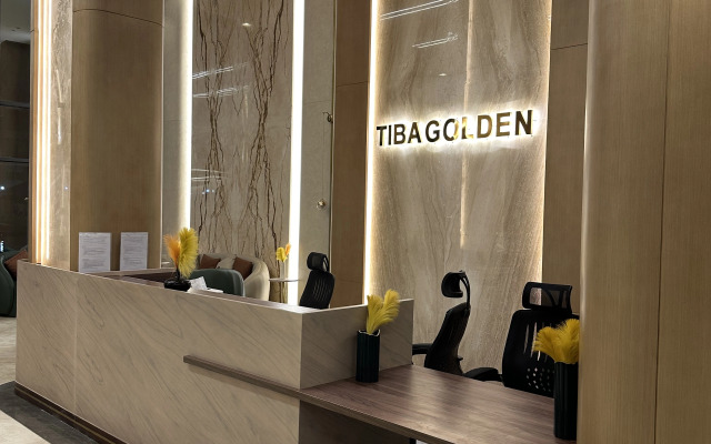 Апартаменты Tiba Golden Resort с личным пляжем