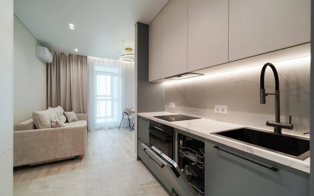 Апартаменты Стильная студия Париж в ЖК Minsk World