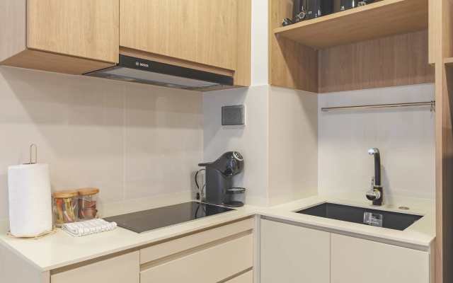 Апартаменты Beautiful 2bd in SkyPark Сelesta