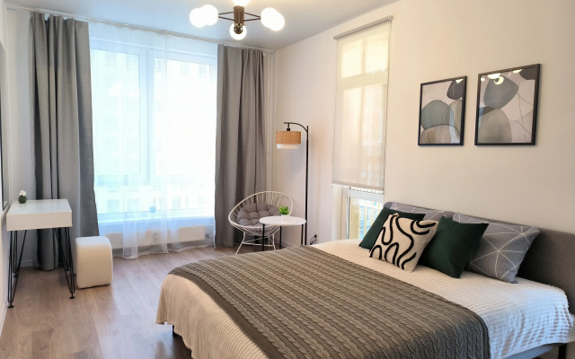 Квартира уютная Изумруд рядом с ТЦ Ситимолл