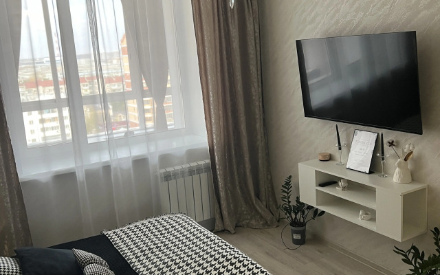 Uiutnaia s kofemashinoi V tsentre goroda Flat