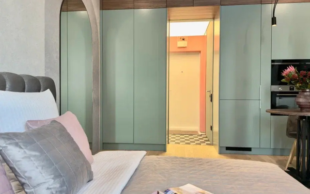 Апартаменты студия Люкс с видом реку и Москва-Сити!