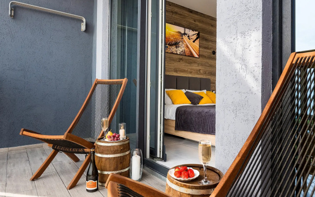 Апартаменты от Топ Геленджик Gelendzhik Bay видовой Royal Suite 2+2 гостя