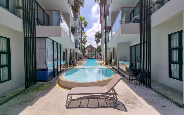 Апартаменты 2-комнатные Palmyrah 5 мин до пляжа Сурин PALM-C302