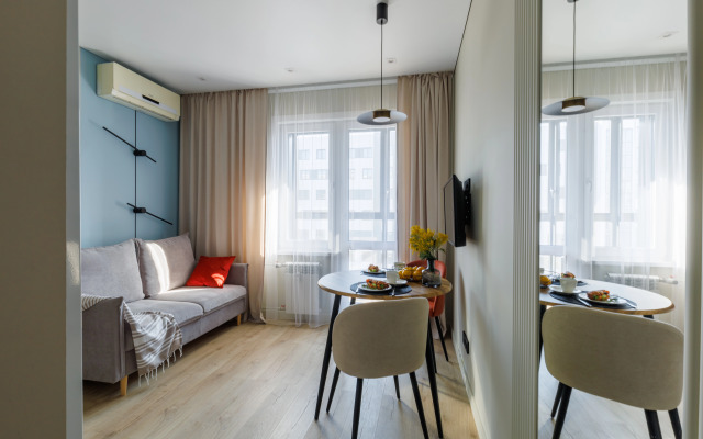 Квартира Дизайнерская в 5 Минутах от Аэропорта Самозаселение 24/7