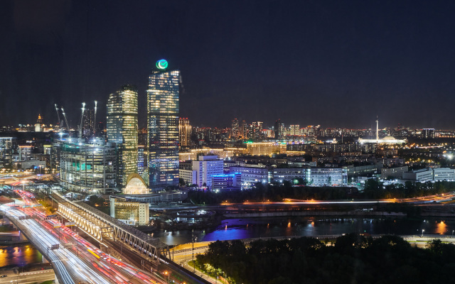 GM Apartments Shikarnaya Dvushka v Moskva Siti v Bashne Oko Flat