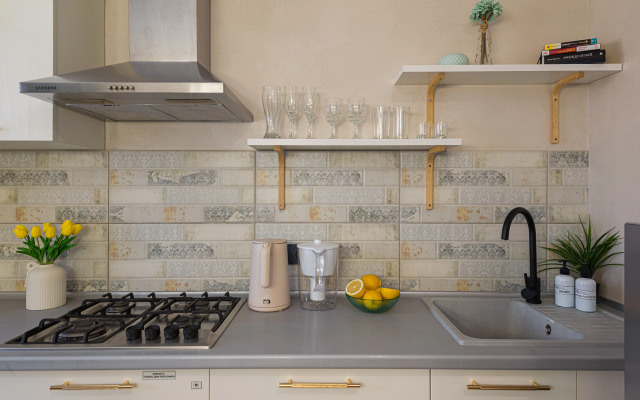 Квартира 1-к в центре на Н.Рождественского 1 от RentAp, 4 сп.места