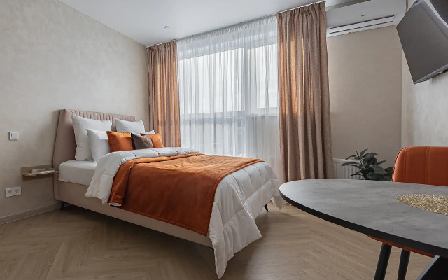 Апартаменты 2-Местные Аура рядом с ТРЦ Небо