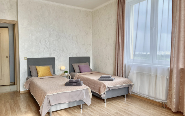 Dvukhkomnatnaya Good Sleep Apartments Na Ulitse Belorusskaya Flat