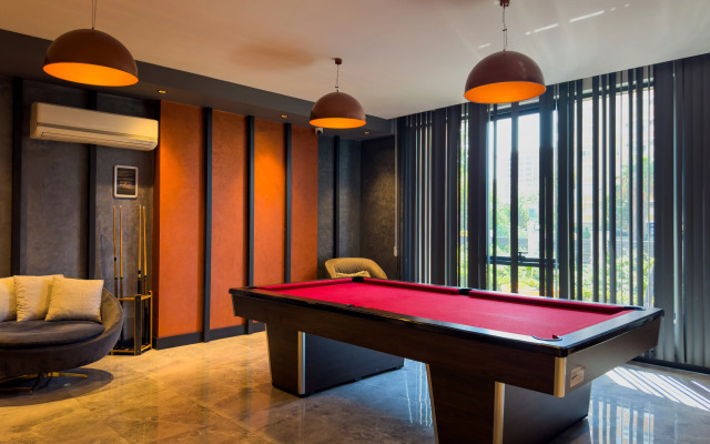 Апартаменты 1+1 Qoople Cebeci Towers B-100 с видом на море