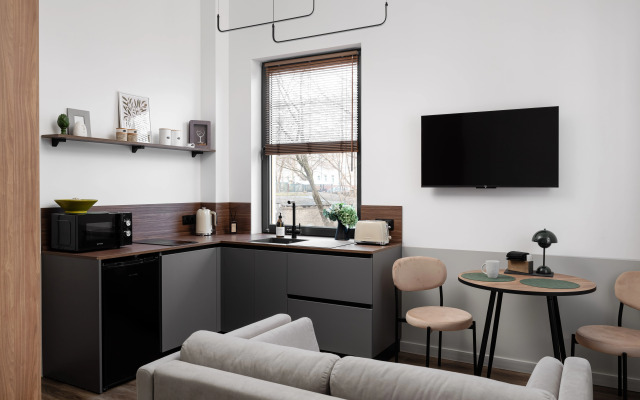 Апартаменты в Клубном ЖК с Закрытой Территорией