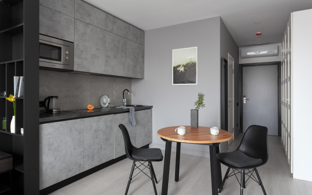 Апартаменты Светлая Студия с Проектором