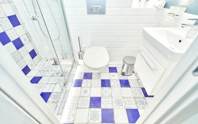 Квартира New Horizon Elans в скандинавском стиле с двумя отдельными кроватями