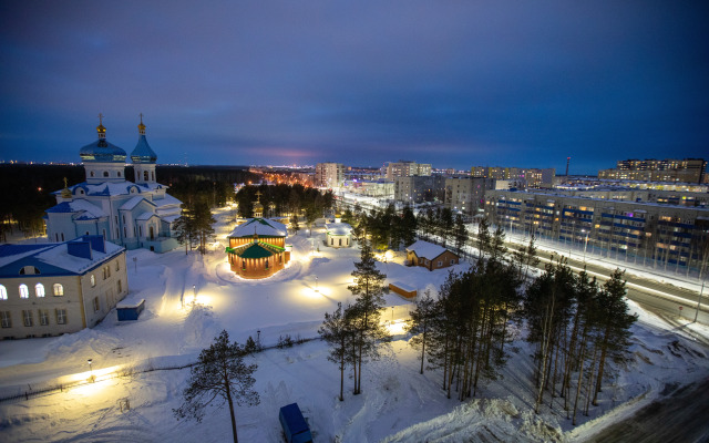 2-к. полноценная квартира, класса люкс, с панорамой на храмовый комплекс