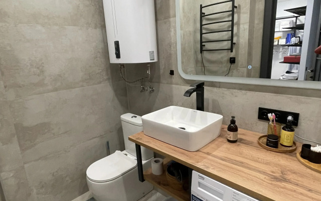 S Sovremennym Dizaynom I Mebelyu Flat