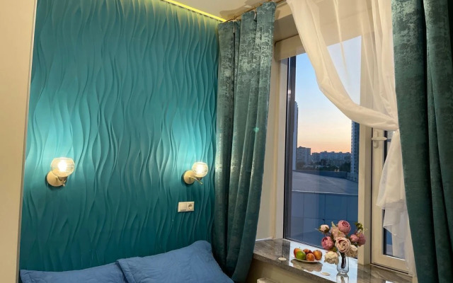 Квартира Стильная студия у набережной в ЖК Ривер Парк