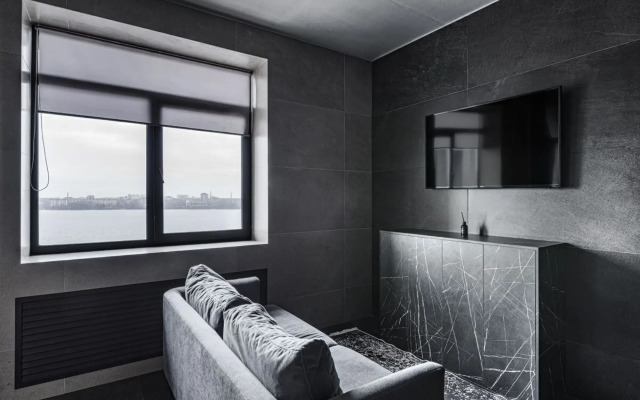 Квартира студия с панорамным видом на водохранилище