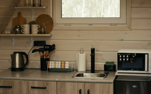 Шале A-frame Вблизи Реки Днепр