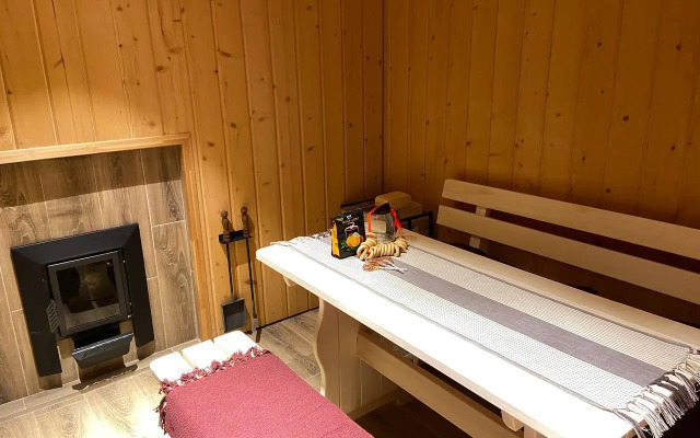 Частный дом Современный большой дом с баней