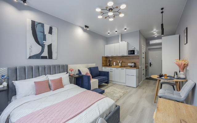 Kvartira-studiya, 28 m², 2 krovati Apartments