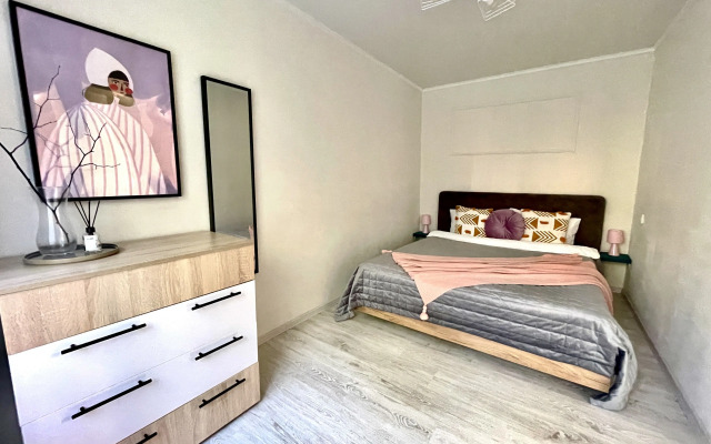 Квартира ApartMari Светлые двухкомнатные апартаменты в самом центре